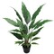 3ft Artificial Green Spathiphyllum Plant - 36 Lifelike Silk Leaves, Indoor Decoration, Home & Office Display - Year-Round Decorative Accent, Floral Home by Artificial Flowers